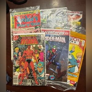 6 vintage comics‎ c pics